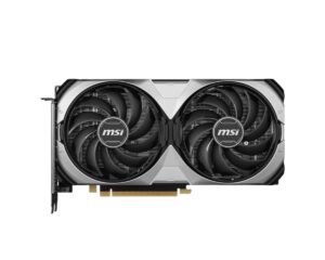 MSI VENTUS GeForce RTX 4070 SUPER VENTUS 2X OC Graphic Card Front View