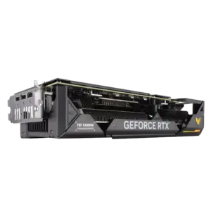ASUS TUF GAMING NVIDIA RTX 4070 SUPER OC Graphics Card Top View & Ports