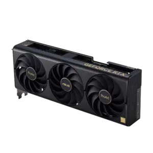 ASUS ProArt NVIDIA RTX 4070 Ti SUPER OC Graphics Card Top View & Rear