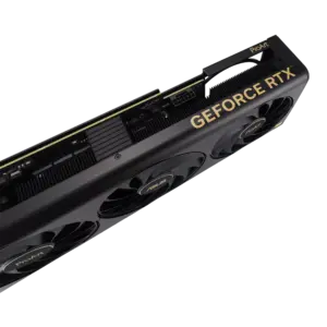 ASUS ProArt NVIDIA RTX 4070 Ti SUPER OC Graphics Card Top View Close Up