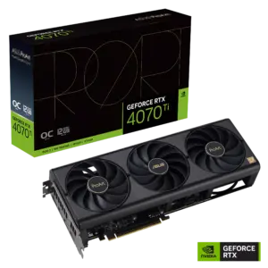 ASUS ProArt NVIDIA RTX 4070 Ti SUPER OC Graphics Card & Box