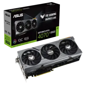 ASUS TUF GAMING NVIDIA RTX 4070 Ti SUPER OC Graphics Card & Box