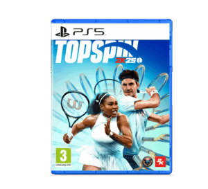 TopSpin 2K25 (PlayStation 5) Case Front Angle