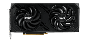 Palit NVIDIA RTX 4070 SUPER DUAL Graphics Card Front View