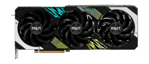 Palit NVIDIA RTX 4080 SUPER GamingPro OC Graphics Card Coloured Front View