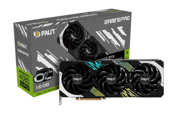 Palit NVIDIA RTX 4080 SUPER GamingPro OC Graphics Card & Box