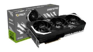 Palit NVIDIA RTX 4080 SUPER GamingPro Graphics Card Black and White & Box