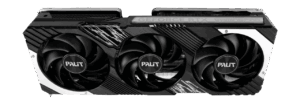 Palit NVIDIA RTX 4070 Ti SUPER GamingPro OC Graphics Card Front Tilted View