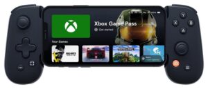 Backbone One for iPhone Gaming Controller For iOS Lightning- Lightning (2nd gen) - Black Front View