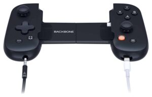 Backbone One for iPhone Gaming Controller For iOS Lightning- Lightning (2nd gen) - Black Ports