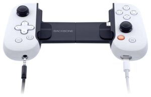 Backbone One: PlayStation Gaming Controller For iOS Lightning (2nd gen) - White Charging Ports