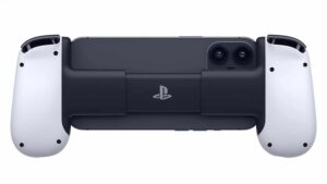 Backbone One: PlayStation Gaming Controller For iOS Lightning (2nd gen) - White Back View