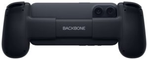 Backbone One: Xbox Mobile Gaming Controller USB-C - Black Back View and Device