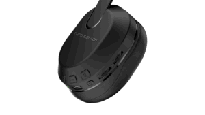 Turtle Beach - Stealth 500 XB Multiplatform Wireless Gaming Headset - Black Button Cloe Up