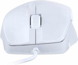 Turtle Beach Pure SEL Ultra-Light Wired Gaming Mouse - White Front View