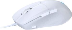 Turtle Beach Pure SEL Ultra-Light Wired Gaming Mouse - White Side View