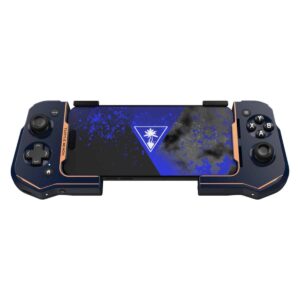 Turtle Beach Atom - iPhone Edition - IOS Cobalt Blue Tilted View