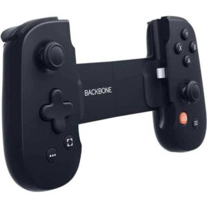 Backbone One for iPhone Gaming Controller For iOS Lightning- Lightning (2nd gen) - Black Side Angle