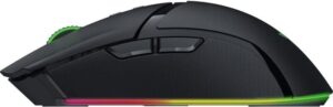 Razer - Cobra Pro Mouse – Black - Black Side View