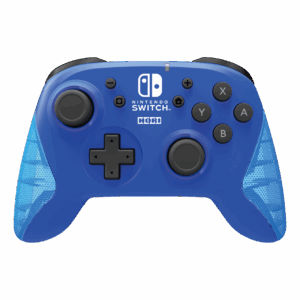 Hori - HORIPAD Wireless For Nintendo Switch -Blue - Front Angle