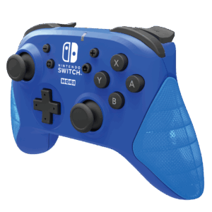 Hori - HORIPAD Wireless For Nintendo Switch -Blue - Angled View