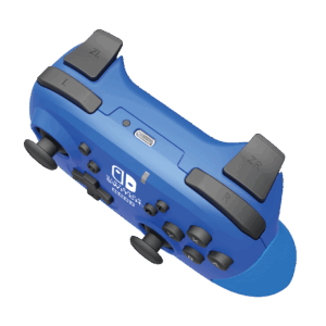 Hori - HORIPAD Wireless For Nintendo Switch -Blue - Top View