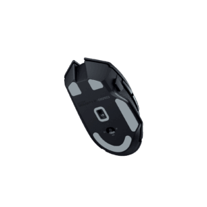 Razer - Basilisk V3 X HyperSpeed Wireless Mouse - Black Angled Bottom View