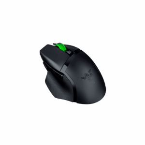 Razer - Basilisk V3 X HyperSpeed Wireless Mouse - Black Angled View